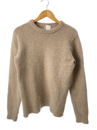 商品画像：ニット・セーター(厚手)/M/ウール/BRW/無地/512631 1