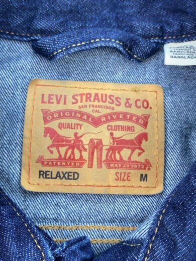 商品画像：Gジャン/M/コットン/IDG/無地/pc9-a7632-0000/type2/2nd/バングラデシュ製 3