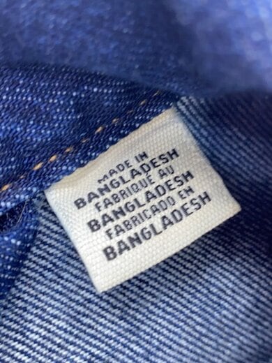 商品画像：Gジャン/M/コットン/IDG/無地/pc9-a7632-0000/type2/2nd/バングラデシュ製 5