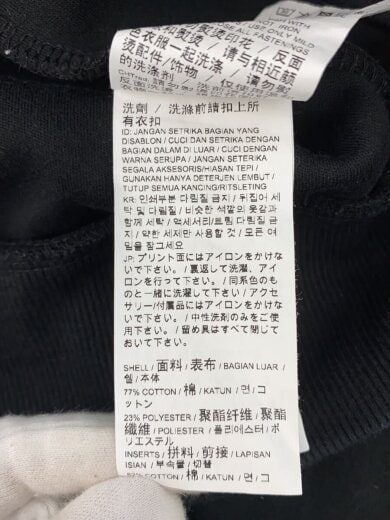 商品画像：セットアップ/M/コットン/BLK/無地 7