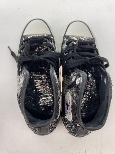 商品画像：ハイカットスニーカー/24.5cm/SLV/スパンコール 3