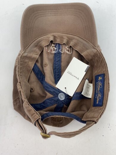 商品画像：キャップ/--/コットン/BRW/無地/メンズ 4