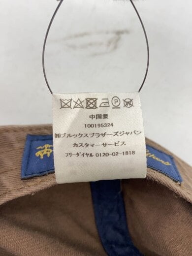 商品画像：キャップ/--/コットン/BRW/無地/メンズ 6