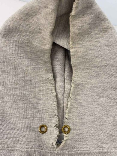 商品画像：パーカー/XL/コットン/GRY/90s/ダメージ/汚れ有り/袖プリント 6