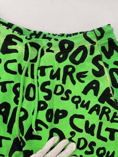 商品画像：ショートパンツ/L/コットン/GRN/総柄 3