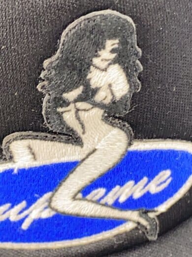 商品画像：キャップ/--/ポリエステル/BLK/無地/レディース 7