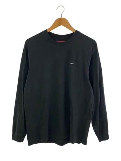 商品画像：Small Box Logo/長袖Tシャツ/S/コットン/BLK/無地 1