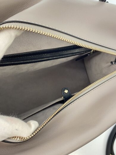 商品画像：ハンドバッグ/レザー/BLK 6