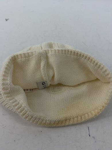 商品画像：ニットキャップ/--/ウール/BEG/レディース/シミ有// 3