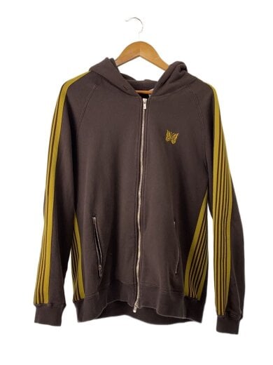 商品画像：ジップパーカー/M/コットン/BRW// 1