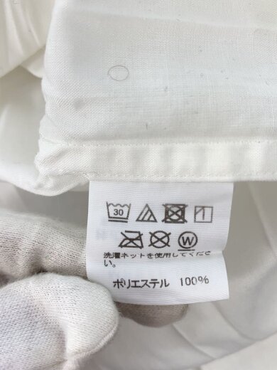 商品画像：長袖シャツ/2/ポリエステル/WHT/無地/me81fj912 5