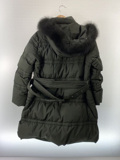 商品画像：ダウンジャケット/M/ポリエステル/GRN/フォックスファー 2