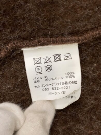 商品画像：ベスト/M/アンゴラ/BRW/ボアベスト 5