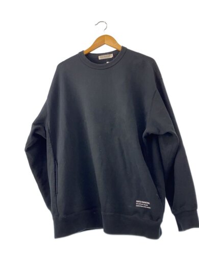 商品画像：クーティー/スウェット/L/コットン/ブラック/無地 1