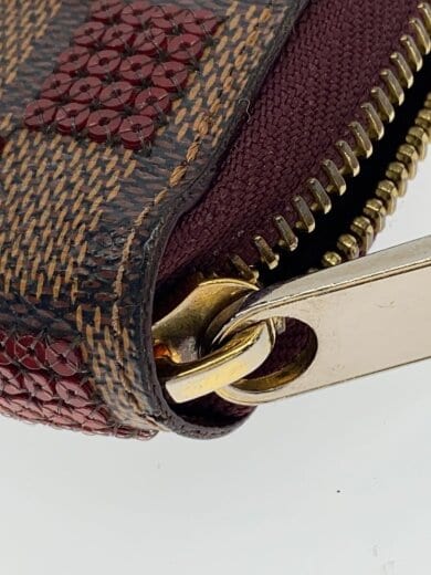 商品画像：ジッピー・ウォレット_ダミエ・パイエット_ルージュ/PVC/BRW/レディース/N63174 7