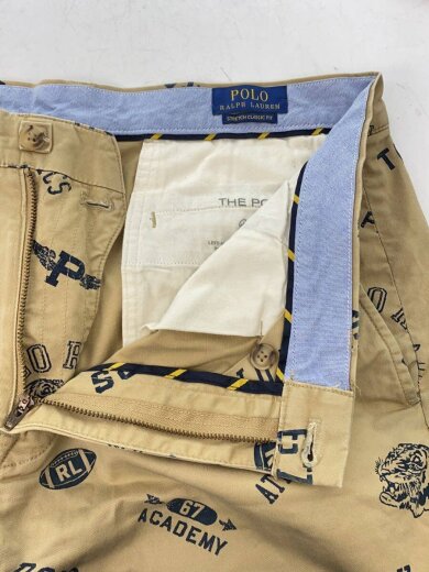 商品画像：ショートパンツ/34/コットン/BEG/総柄 3