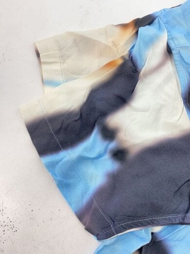 商品画像：半袖シャツ/M/レーヨン/BLU/総柄/20FW/penguins rayon 5