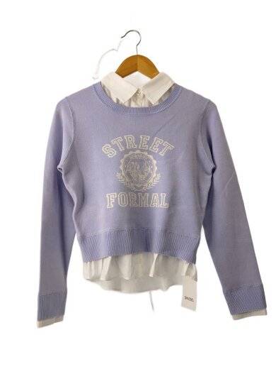 商品画像：ニット・セーター(薄手)/one/レーヨン/BLU/SWNT254226 1