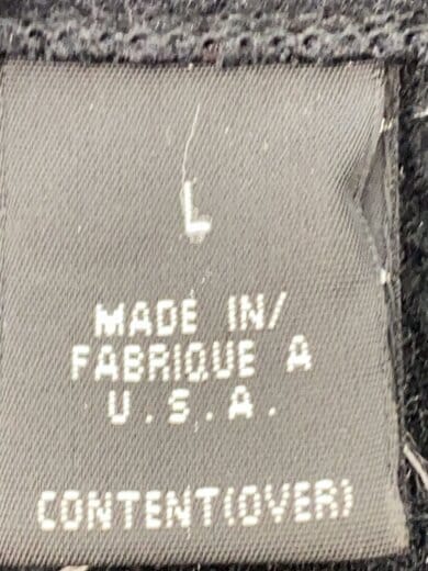 商品画像：トップス/L/ポリエステル/BLK/40100 4