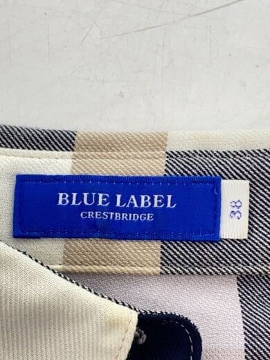 商品画像：長袖ワンピース/38/ポリエステル/ブルー/チェック/55j11-337-26// 3