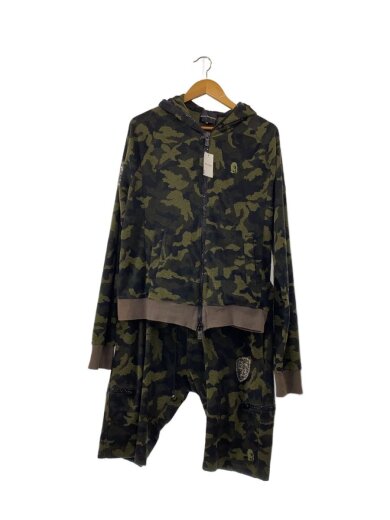 商品画像：セットアップ/54/ポリエステル/KHK/カモフラ/db16ss-86001-fpspcap 1