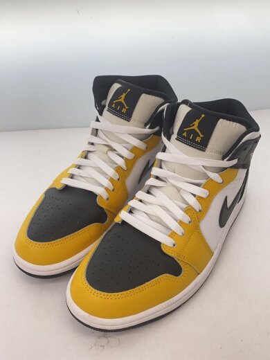 商品画像：AIR JORDAN 1 MID_エアジョーダン 1 ミッド/US9/YLW 2