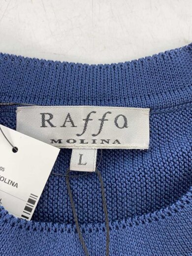 商品画像：ニット・セーター(薄手)/L/コットン/NVY/半袖 3