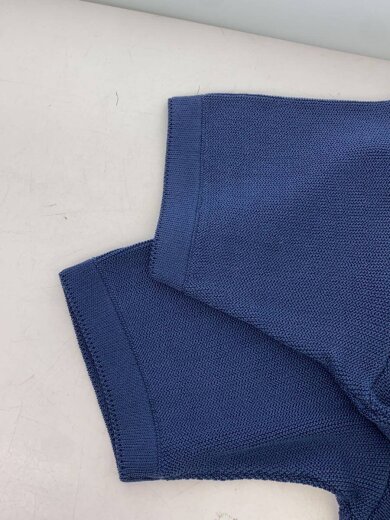 商品画像：ニット・セーター(薄手)/L/コットン/NVY/半袖 6