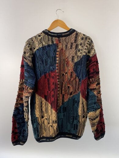 商品画像：ニット・セーター(厚手)/M/コットン/マルチカラー/3Dニット/カナダ製 2