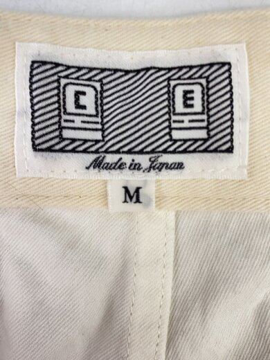 商品画像：ボトム/M/コットン/WHT/無地/ces26pt08/Two Tuck Pants 4