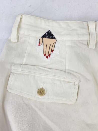 商品画像：ボトム/M/コットン/WHT/無地/ces26pt08/Two Tuck Pants 7
