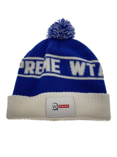 商品画像：×WTAPS/ニットキャップ/--/アクリル/WHT/メンズ// 1