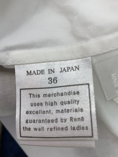 商品画像：長袖シャツ/36/コットン/WHT// 4