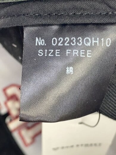 商品画像：キャップ/FREE/コットン/BLK/無地/メンズ/02233qh10 7