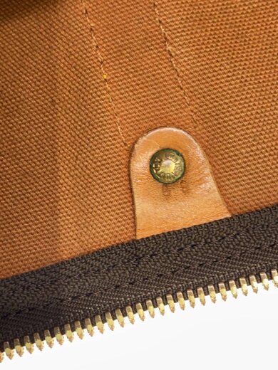 商品画像：キーポル55_モノグラム・キャンバス/PVC/BRW 7