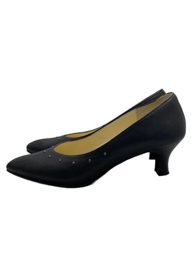 商品画像：パンプス/24cm/BLK/レザー/F57L 1