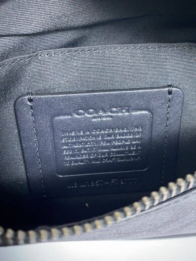 商品画像：ワーレン ベルトバッグ シグネチャー キャンバス/ウエストバッグ/レザー/BLK/総柄/F78777 5