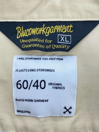 商品画像：ジャケット/XL/コットン/BEG/無地/OL-041-021 3