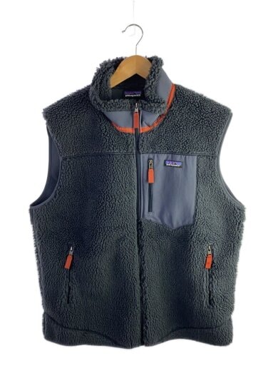 商品画像：フリースベスト/XL/ポリエステル/NVY/23048FA24 1