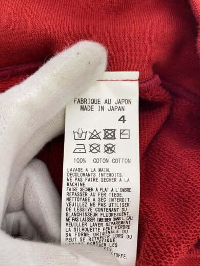 商品画像：スウェット/4/コットン/RED/YP-T58-968 4