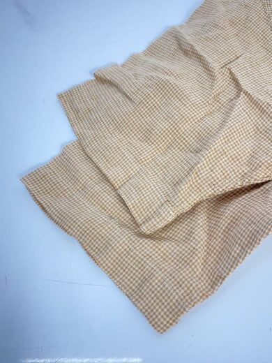 商品画像：半袖シャツ/S/リネン/BRW/チェック 5