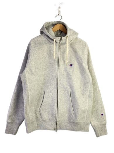 商品画像：ジップパーカー/XXL/コットン/GRY/C3-U124 1