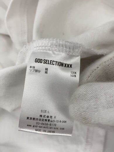 商品画像：長袖Tシャツ/L/コットン/WHT// 5