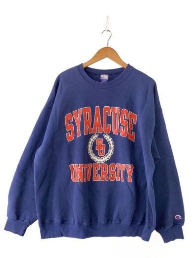 商品画像：スウェット/XXL/コットン/NVY/SYRACUSE/90s/USA製// 1