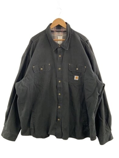 商品画像：ジャケット/4XL/コットン/BLK/無地/100590 001// 1