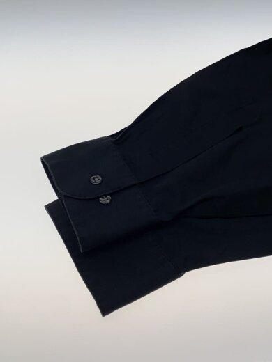 商品画像：長袖シャツ/XL/ポリエステル/BLK/無地// 4