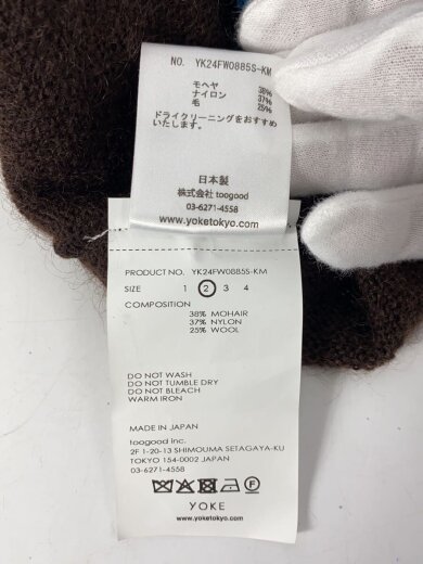 商品画像：ニット・セーター(薄手)/2/モヘア/マルチカラー/YK24FW0885S-KM 5