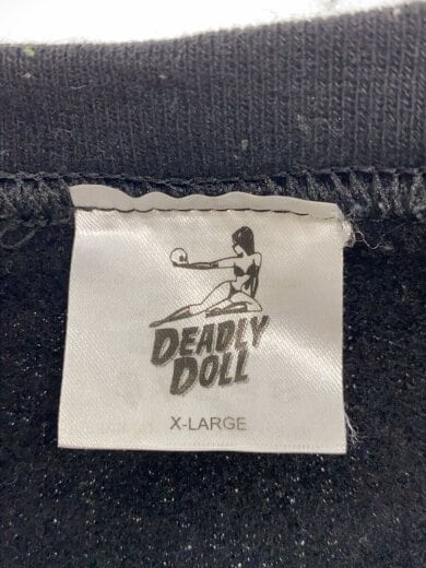 商品画像：DEADLY DOLL/スウェット/XL/コットン/BLK// 3
