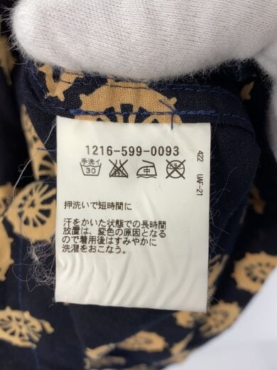 商品画像：SRJ/半袖シャツ/--/コットン/BLK/総柄 4