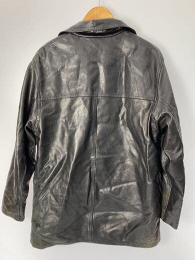 商品画像：レザージャケット・ブルゾン/50/レザー/BLK/無地 2